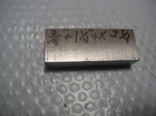 TITANIUM FLAT BAR 1 PC. 3/4" X 1 1/4 " X 3 1/4" GRADE 23 VERIFIED 6AL-4VELI
