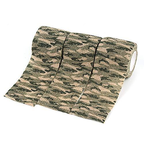 18 Roll Camouflage Tape Cling Scope Wrap Camo Stretch Bandage