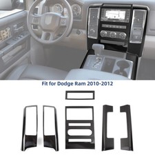 For Dodge Ram 1500 2010-2012 Interior Decor Accessories Cover Trim Kit Carbon Us