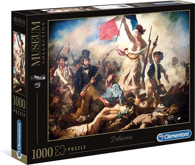 CLEMENTONI, Jigsaw Puzzle Le Louvre Collection 1000 Pieces Freedom at the Service of...