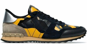blue camo valentino sneakers