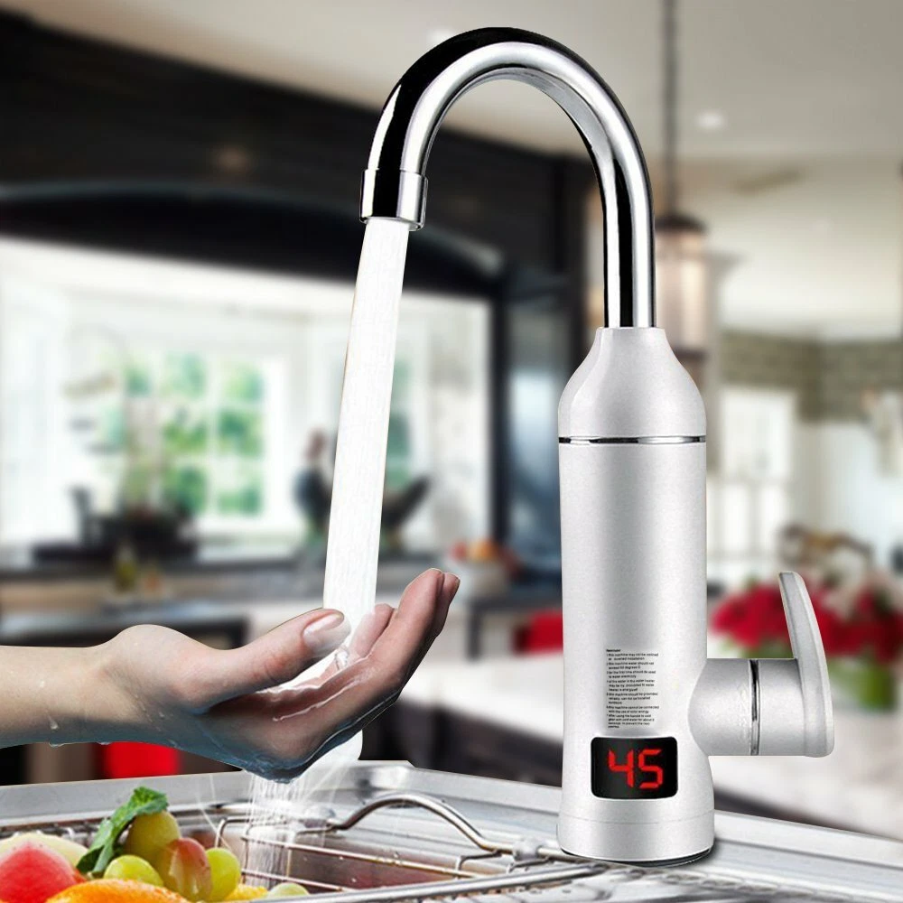 3000W Instant Electric Faucet Tap Hot Water Heater LED Display Bathroom  Kitchen | eBay