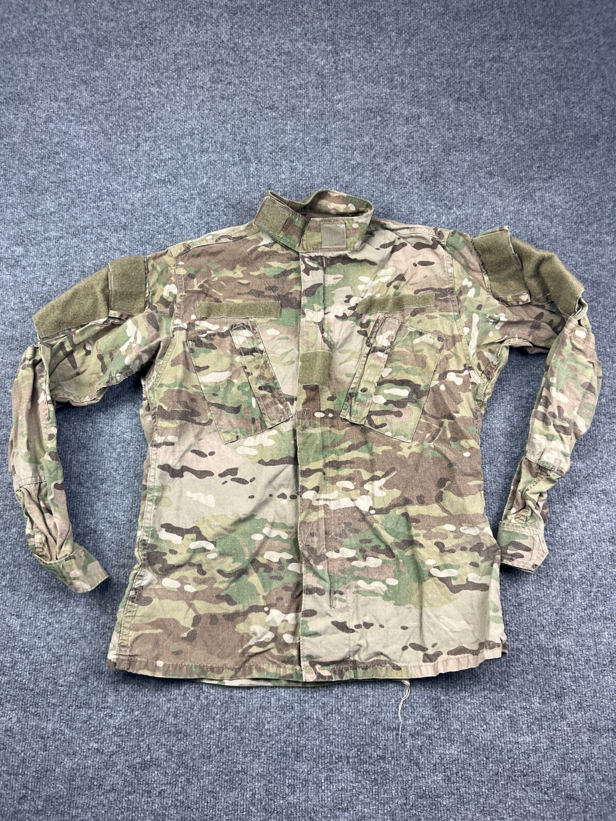 US Military Insect Repellent Jacket Men's Small Camou… Gem