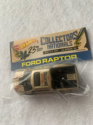2023 Hot Wheels 23rd Nationals Ohio Convention winner Ford Raptor