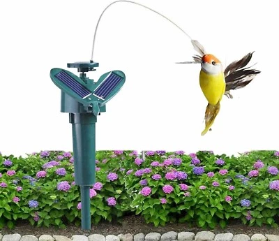 Uccellino Colibrì alimentato a energia solare