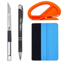 Vinyl Wrap Installation Tool Window Film Tint Kit Weeding with Air Release Pen