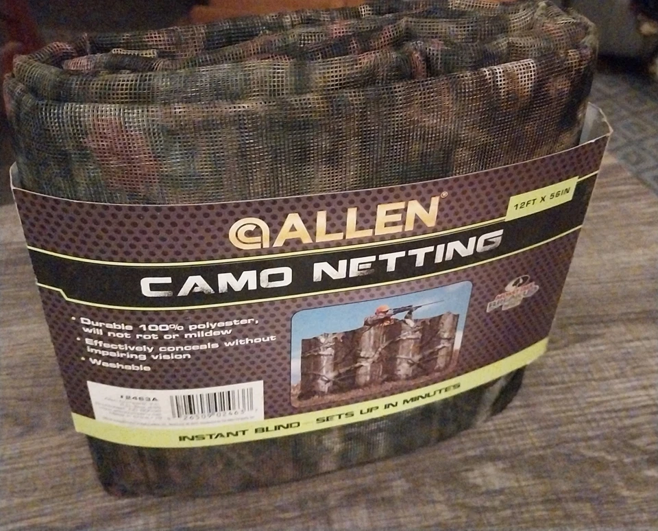 Mossy Oak Allen Camo Netting 12'X56" - Image 4 of 4