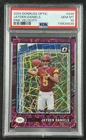 JAYDEN DANIELS PSA 10 2024 PANINI DONRUSS OPTIC #248 PINK VELOCITY ROOKIE 7/80