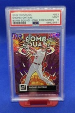 2022 Panini Donruss - Bomb Squad Shohei Ohtani #BS-3 Pink Fireworks  PSA 9  Mint