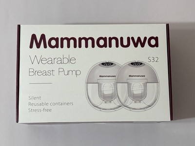 Mammanuwa S32 Wearable Breast Pump Hands Free Electric Breast Pump 2 PCS New 