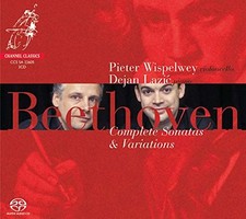 PIETER WISPELWEY - Beethoven: Complete Cello Sonatas Variations - 2 CD Mint