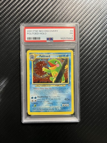 Politoed (Unlimited) graded PSA 1 for sale on eBay