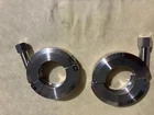 Lot of 2 KF25 KURT J LESKER QF25-100-CS SS KF25 304L Machine Clamp