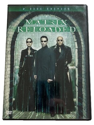 Matrix Reloaded DVD Science-Fiction Keanu Reeves Dystopie KI Cyberpunk