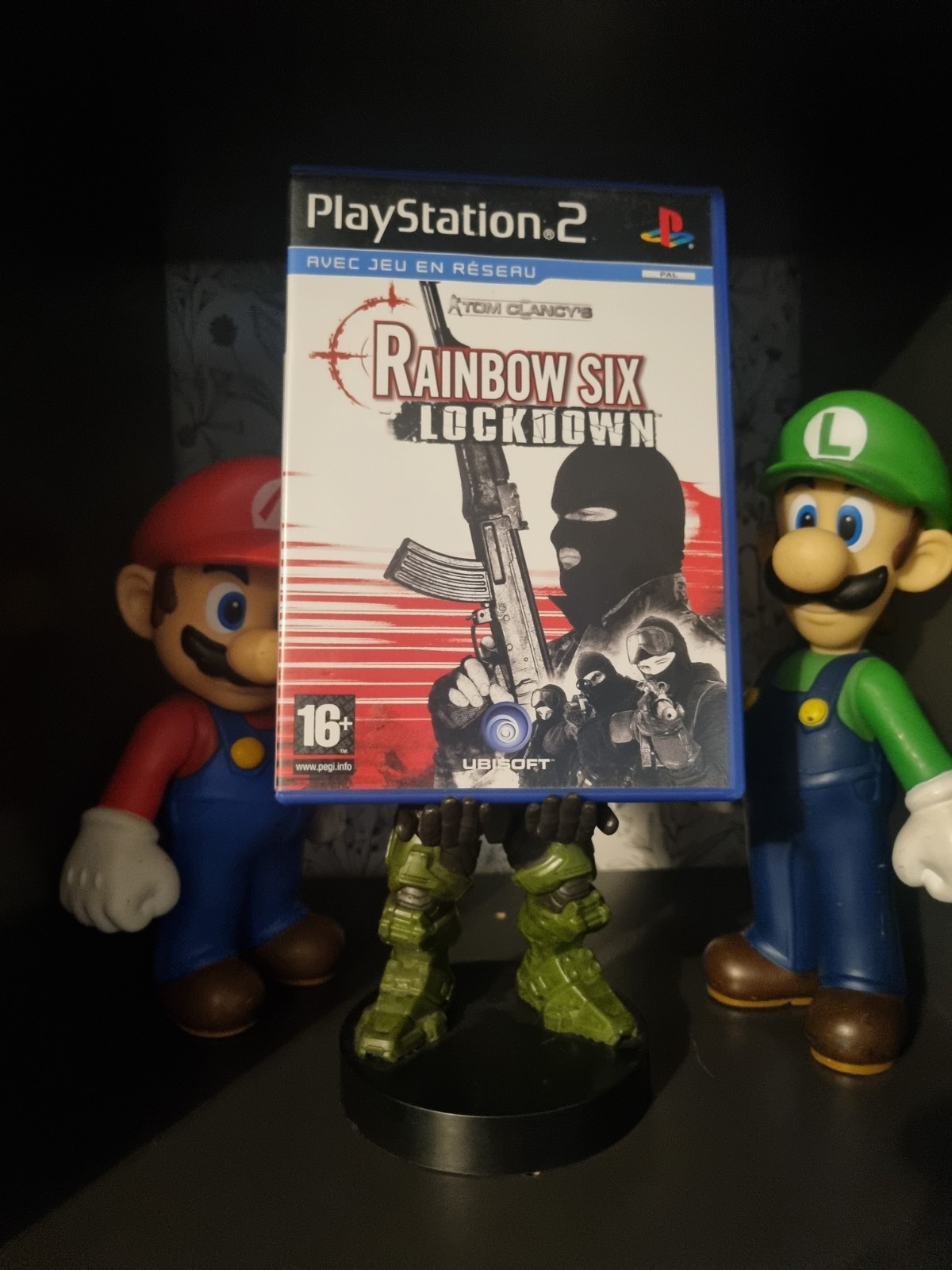 RAINBOW SIX LOCKDOWN Ps2 Pal Fr