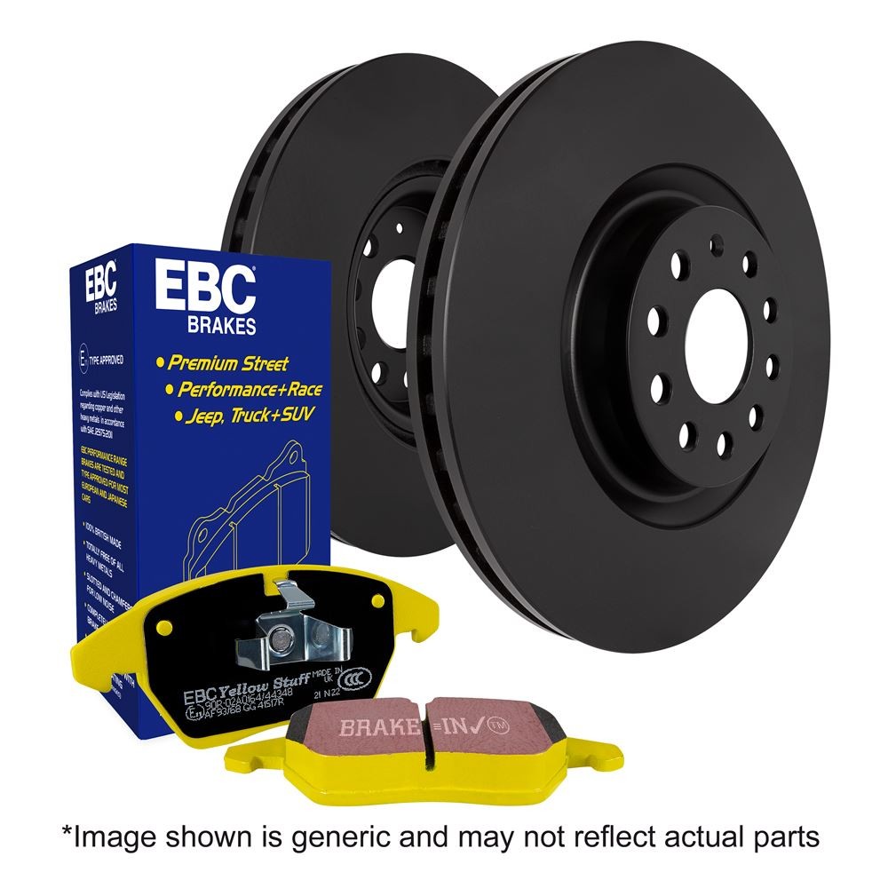 EBC PD03KF370 HIGH PERFORMANCE BRAKE KIT Front