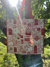 Shopping Gift Bag VALENTINES 💌 DAY❣️HEARTS❤️ LOVE LETTERS Reusable Big Tote