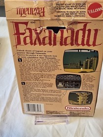 Faxanadu For Nintendo NES w/ Box No Manual