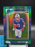 2024 Panini Donruss Optic - Rated Rookie Keon Coleman #263 Green Hyper (RC) D