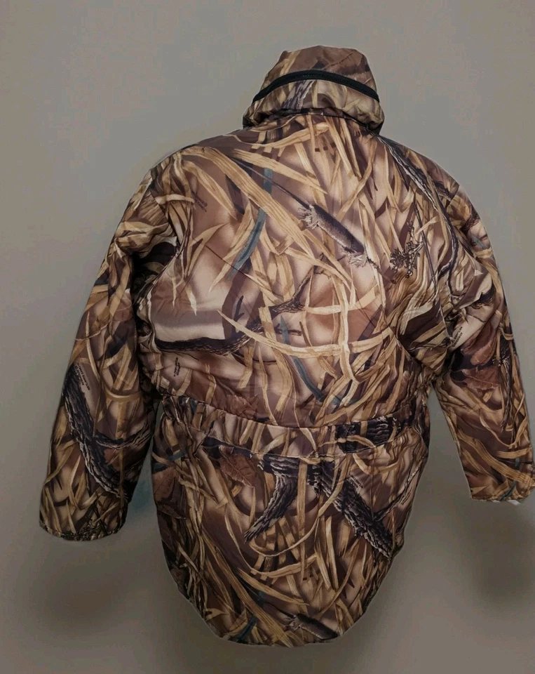 Chaqueta de Flotación Stearns Tipo III de la Guardia Costera de los Estados Unidos Humedales Camuflaje Abrigo de Caza  Foto 4 de 4