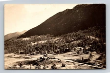 Vintage Sanborn Panorama of Chipita Park Colorado Postcard 1956