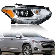 For Chevy Traverse 2018-2021 Passenger/RH Side Headlight Headlamp HID w/LED DRL
