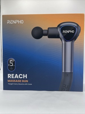 Massagepistole mit Verlängerungs Griff, RENPHO Reach Massage Gun Massa... R-C007