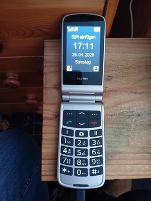 beafon klapphandy SL595 SILVERLINE, Seniorenhandy mit großen Tasten