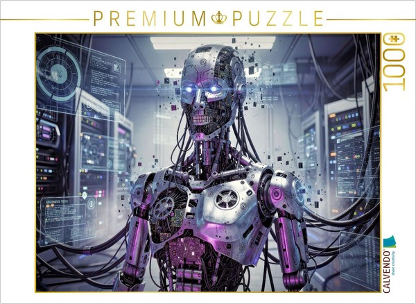 Calvendo Puzzle More_Drama_Than_Data. | 1000 Pieces, Finished Size 25.2 × 18.9 I-image