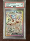 Eevee EX 167/108 Special Illustration Rare Prismatic Evolution Pokemon PSA 9