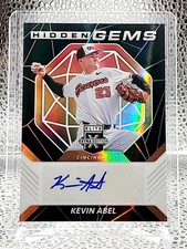 Kevin Abel 2021 Panini Elite Extra Edition Hidden Gems Auto #HG-KA Cincinnati 