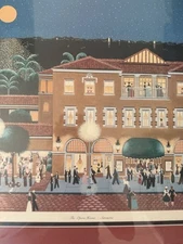 Mariana P Cotton Artist Signed Framed Print with Glass