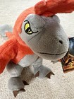 NWT Jurassic World Dominion "Pyrorapter" Dinosaur Rapter Plush by Just Play 9" — photo 4