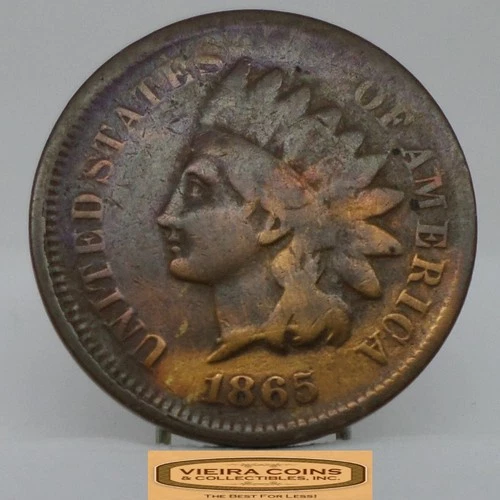 1865 Indian Head One Cent - #C57658NQ
