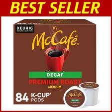 McCaf  Roast Decaf K-Cup Pods, 84 Count