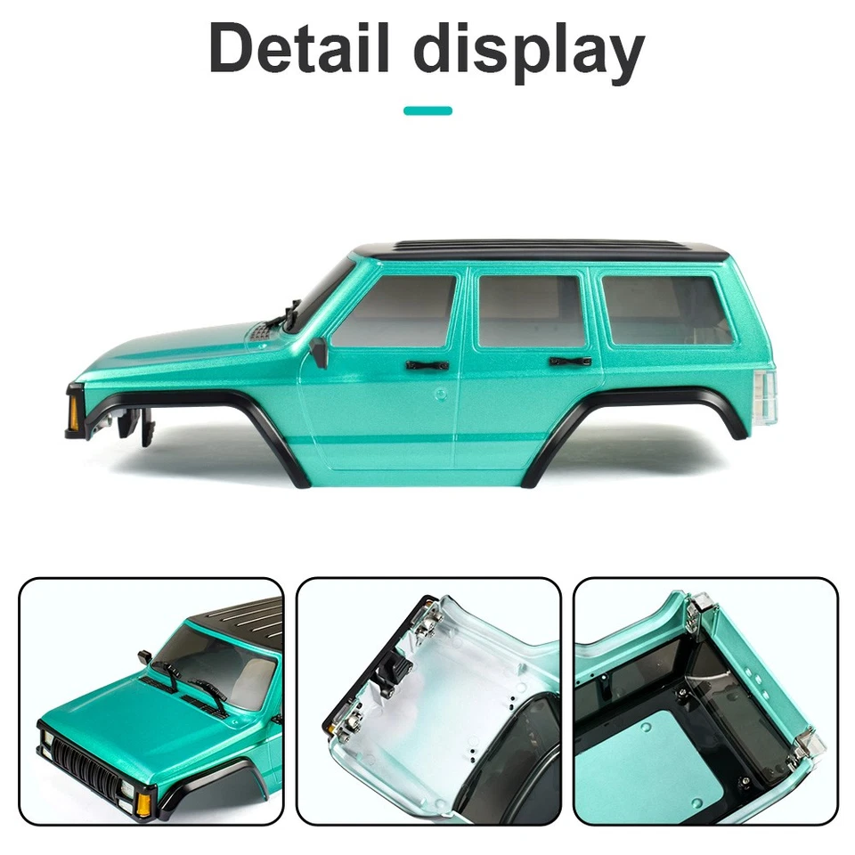 AUSTAR RC 1:18 Jeep Car Body Shells Casing Cover For 1/18 RC Crawler Car Parts - Image 4 of 4