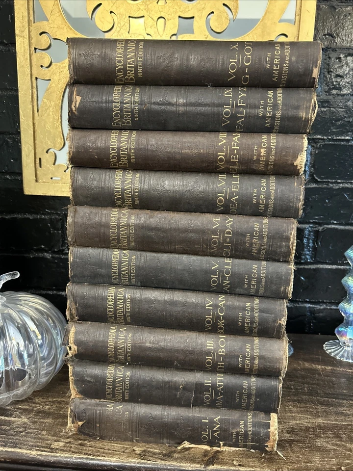 1892 Encyclopaedia Britannica 9th Edition R.S. Peale Reprint Complete 25 Volumes - Image 2 of 4