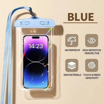 Waterproof Phone Bag Pouch Underwater Swimming Cell Phone Case Cover Dry Bag