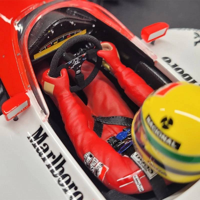 1991 Ayrton Senna McLaren Honda MP4/6 Monaco GP - 1/12 GPreplicas - Immagine 4 di 4