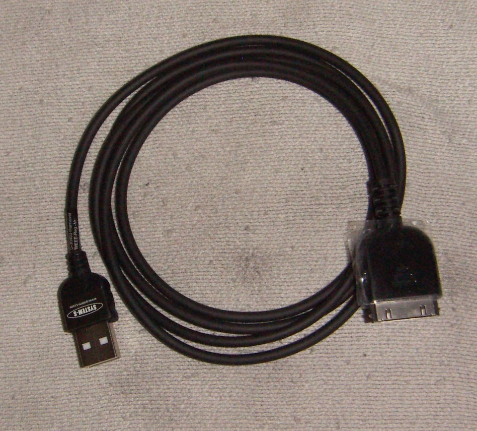 USB Charging & Data Sync Cable for Sansa Fuze / View / e200 / c100 MP3 Players - Image 2 of 3