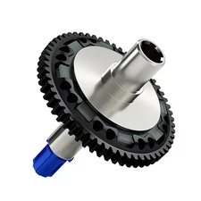 Steel 57T 0.8Mod Slipper Set Slipper Clutch Spur Gear for RC 1/10 Arrma Big R...