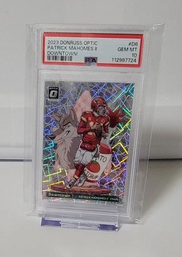 2023 Donruss Optic Downtown #D6 Patrick Mahomes II PSA 10