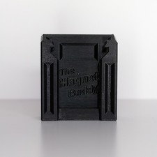 The Magnet Buddy: BLACK M18 Magnetic Battery Holder 3D PETG Milwaukee Tools