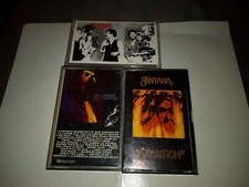 Santana 3 Cassette Lot: Spirits Dancing in the Flesh, Inner Secrets, Marathon