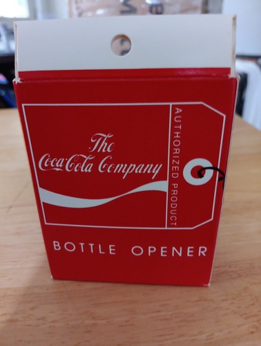 Vintage 1991 Stationary Bottle Opener Coca-Cola Wall Mount “Drink Coca-Cola” - Picture 3 of 4