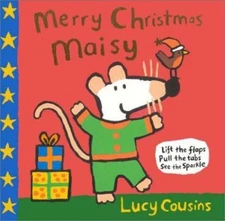 Merry Christmas Maisy - hardcover, 9780763612795, Lucy Cousins