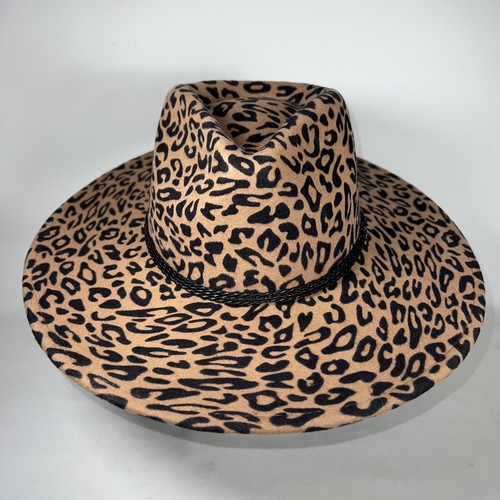 Glitzy Bell Wool Leopard Print Cowgirl 
