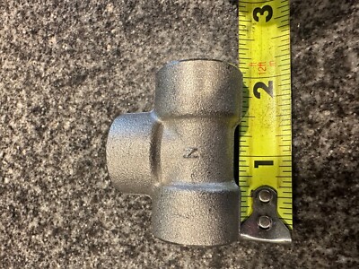 STAINLESS SS TEE FITTING 304 1/2 NPT A/SA182 F304/F304L N2058 B16 3M | eBay