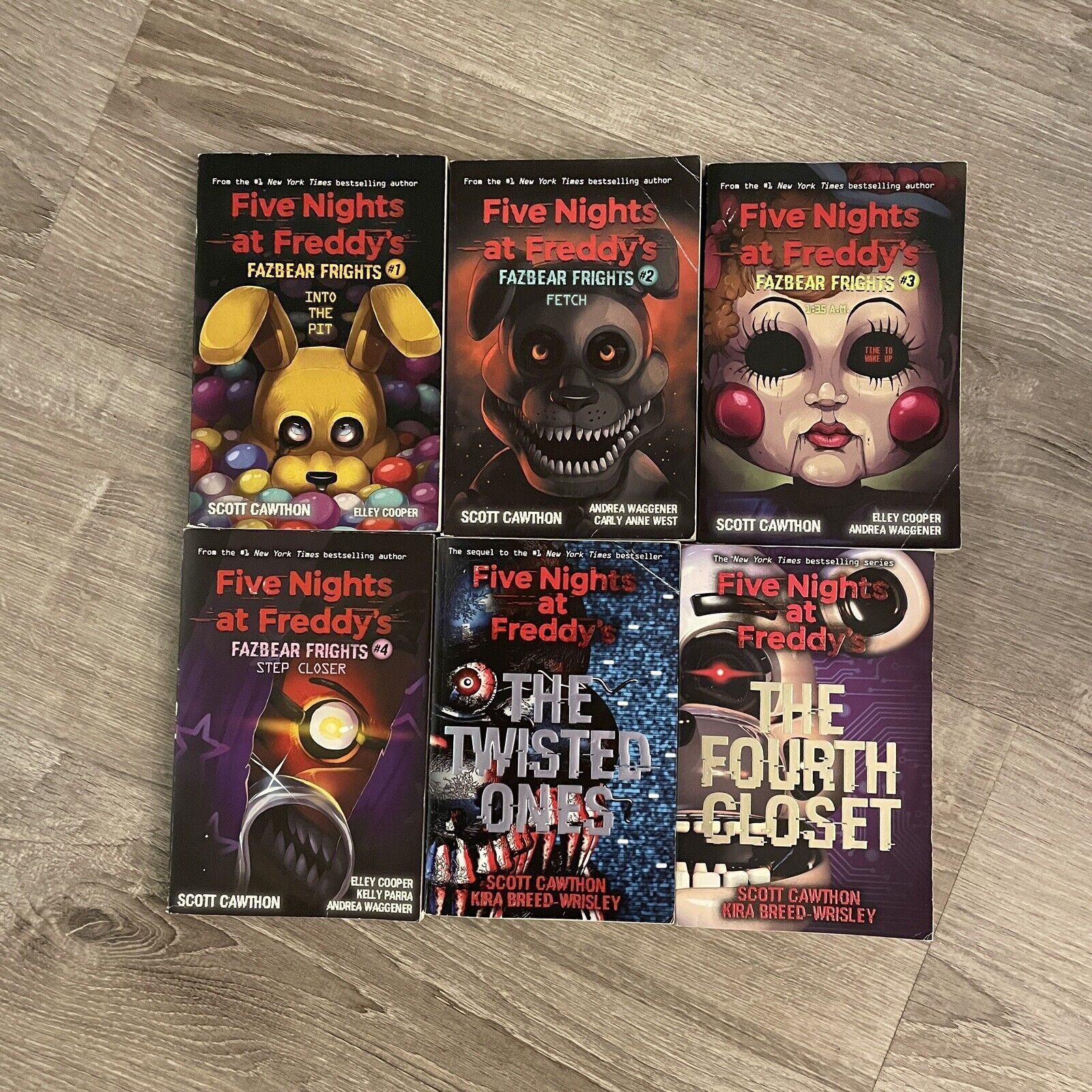 All the Five Nights at Freddy's Books in Order