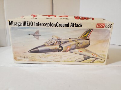 Frog F400 Mirage IIIE/O Interceptor/Ground Attack Model Airplane 1:72 - Sealed